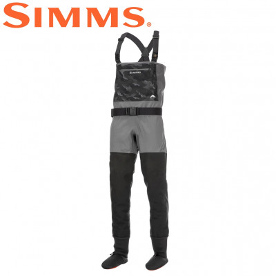 Забродный полукомбинезон Simms Guide Classic Stockingfoot Carbon