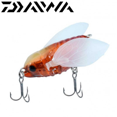 Цикада Daiwa Drown Cicada Rev. 41F длина 41мм вес 4,6гр цвет #Clear Brown