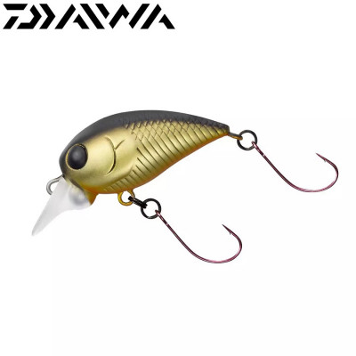 Воблер-кренк Daiwa Hazekura JR длина 25мм вес 1,8гр цвет #Mat Kurokin