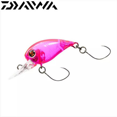 Воблер-кренк Daiwa Presso Wabcra Jr. 25F-DR длина 25мм вес 1,7гр цвет #Clear Pink