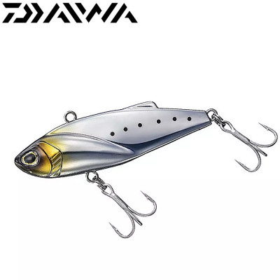 Воблер-Раттлин Daiwa Seabass Hunter Vibe Z 80S длина 80мм вес 33гр цвет #Keimura Gingira Iwashi