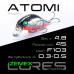Воблер-шед Zemex Atomi 45SP SSR длина 45мм вес 4,8гр цвет #F103