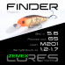 Воблер-минноу Zemex Finder 65SP DR длина 65мм вес 5,6гр цвет #M201