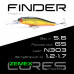 Воблер-минноу Zemex Finder 65SP DR длина 65мм вес 5,6гр цвет #N303