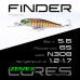 Воблер-минноу Zemex Finder 65SP DR длина 65мм вес 5,6гр цвет #N308