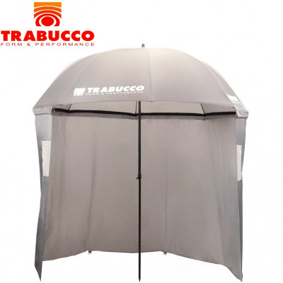 Зонт рыболовный со съёмными панелями Trabucco Umbrella Half Tent 250PU