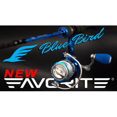 Катушка безынерционная Favorite Blue Bird New 