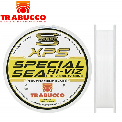 Леска монофильная Trabucco S-Force Special Sea Hi-Viz диаметр 0,35мм размотка 300м