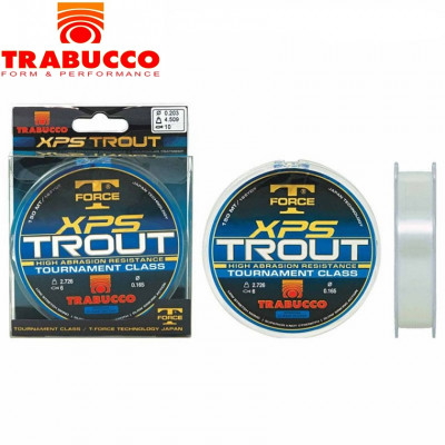 Леска Trabucco T-Force XPS Trout Competition диаметр 0,221мм размотка 150м