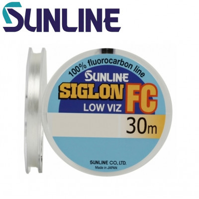 Флюорокарбон Sunline Siglon FC 2020 диаметр 0,180мм размотка 30м