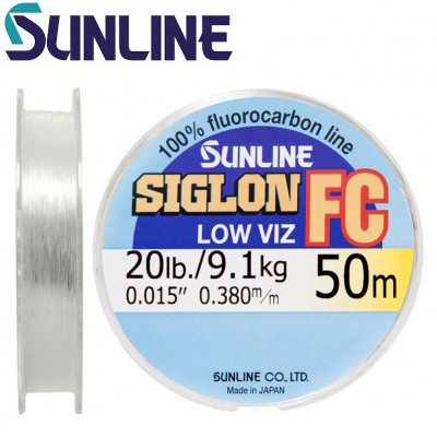 Флюорокарбон Sunline Siglon FC 2020 диаметр 0,140мм размотка 50м