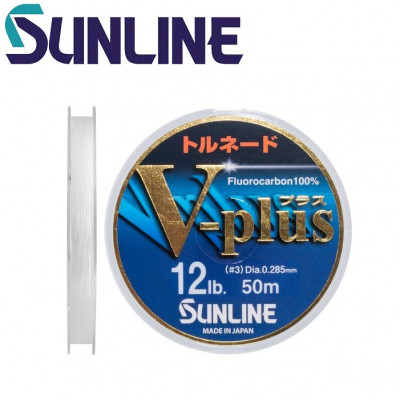 Флюорокарбон Sunline V-Plus #1,75 диаметр 0,219мм размотка 50м