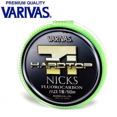 Флюорокарбон Varivas Hardtop Ti Nicks диаметр 0,165мм размотка 50м