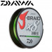 Плетёный шнур Daiwa J-Braid X8 Chartreuse #0,6 диаметр 0,06мм размотка 150м