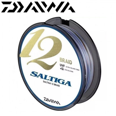 Двенадцатижильный шнур Daiwa UVF Saltiga X12EX+SI #4,0 диаметр 0,33мм размотка 300м
