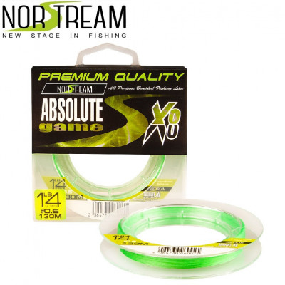 Восьмижильный шнур Norstream Absolute Game 8x #1,5 диаметр 0,20мм размотка 150м
