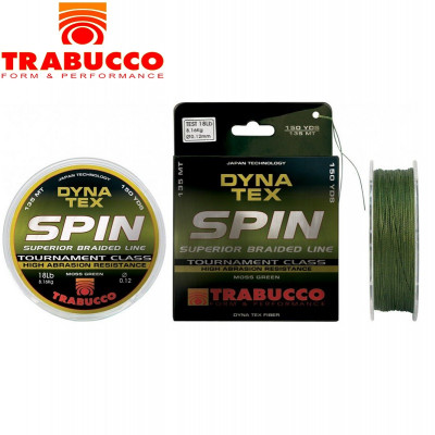 Шнур плетёный Trabucco Dyna-Tex Braided диаметр 0,24мм размотка 135м