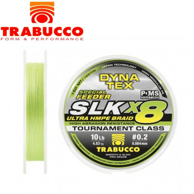 Шнур плетёный Trabucco Dyna-Tex SLK X8 Feeder/Sink #0,4 диаметр 0,104мм размотка 150м