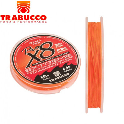 Шнур плетёный Trabucco Dyna-Tex X8 Pro Extreme #1,5 диаметр 0,205мм размотка 150м