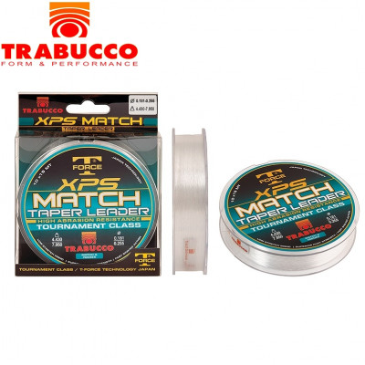 Шок-лидер Trabucco T-Force XPS Match Taper Leader диаметр 0,181/0,255мм размотка 10x15м