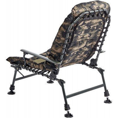 Карповое кресло Brain Bedchair Compact с подставкой под ноги