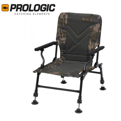 Кресло карповое Prologic Avenger Relax Camo Chair W/Armrests & Covers