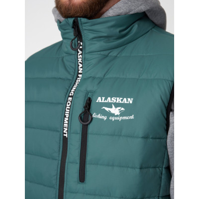 Жилет утеплённый стёганый Alaskan Juneau Vest Green