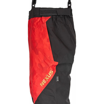 Костюм для рыбалки чёрно-красного цвета Shimano Nexus Gore-Tex Warm Suit RB-119T