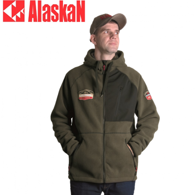 Куртка флисовая с капюшоном Alaskan BlackWater X Khaki