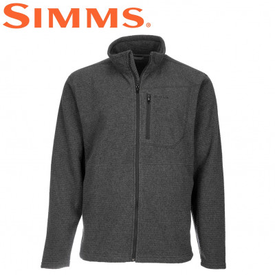 Куртка демисезонная Simms Rivershed Full Zip Carbon