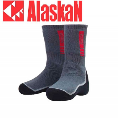 Универсальные носки Alaskan Socks Grey Black