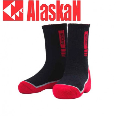 Универсальные носки Alaskan Socks Red Black