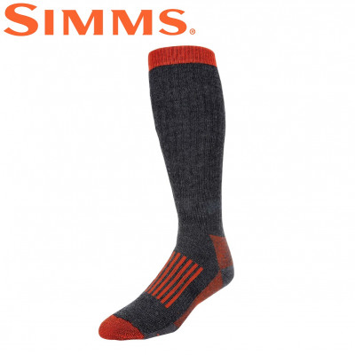Термоноски Simms Merino Thermal OTC Sock Carbon