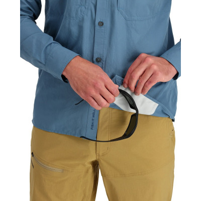 Рубашка с длинным рукавом Simms Guide Shirt Neptune