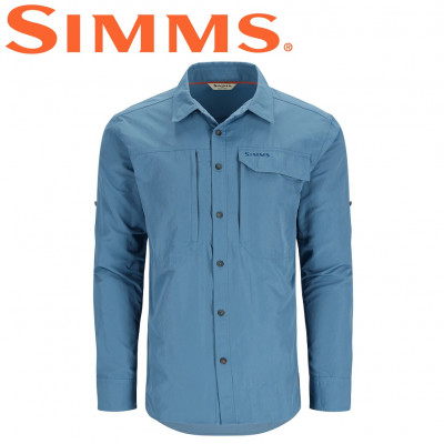 Рубашка с длинным рукавом Simms Guide Shirt Neptune