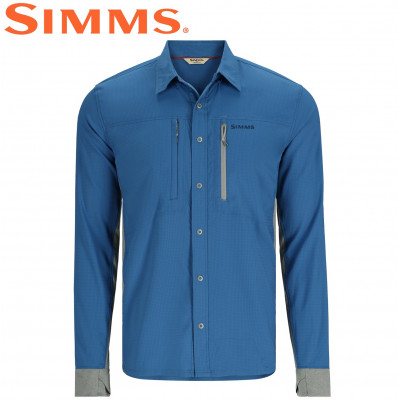 Рубашка с длинным рукавом Simms Intruder BiComp Shirt Nightfall/Cinder