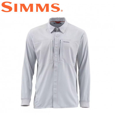 Рубашка с длинным рукавом Simms Intruder BiComp Shirt Sterling