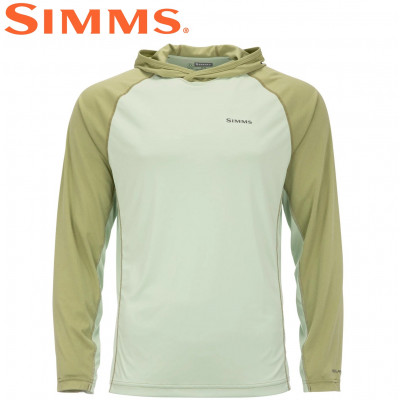 Худи Simms Bugstopper SolarFlex Hoody Light Green/Sage Heather