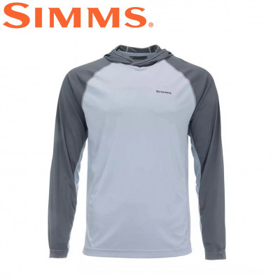 Худи Simms Bugstopper SolarFlex Hoody Steel Blue