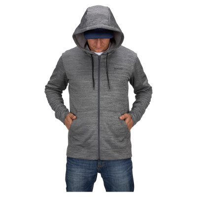 Худи Simms Challenger Full-Zip Hoody Steel Heather