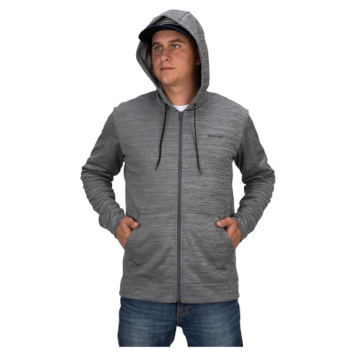 Худи Simms Challenger Full-Zip Hoody Steel Heather