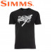  Футболка с коротким рукавом Simms Grim Reeler T-Shirt Black