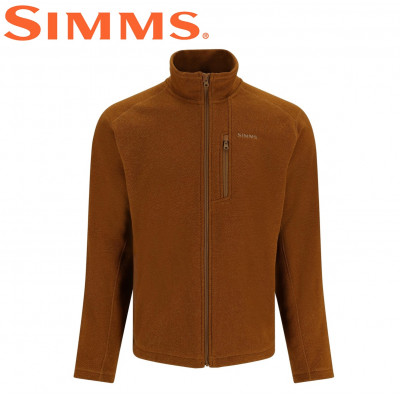 Куртка демисезонная Simms Rivershed Full Zip Cobia Heather