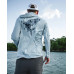 Худи Simms Tech Hoody - Artist Series Steel Blue/Tarpon