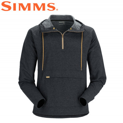 Худи Simms Vermilion Hoody Black Heather