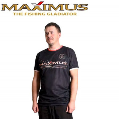  Футболка с коротким рукавом Maximus T-shirt Black