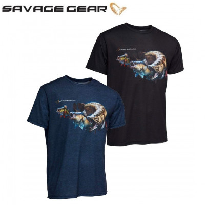  Футболка с коротким рукавом Savage Gear Gear Cannibal T-Shirt 
