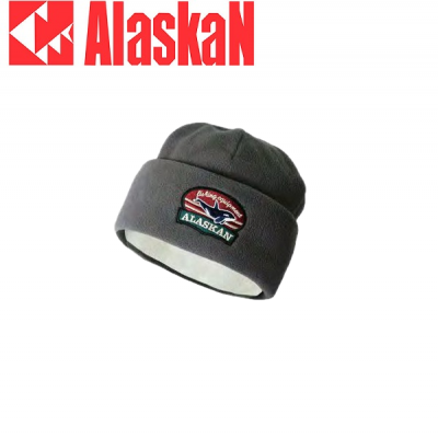 Шапка флисовая Alaskan Black Salmon AWCBSG