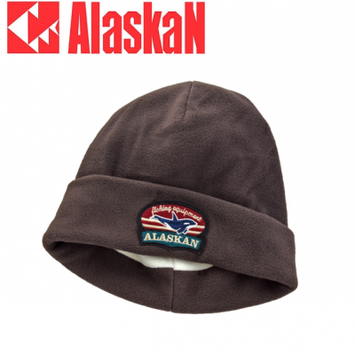 Шапка флисовая Alaskan Black Salmon AWCBSK