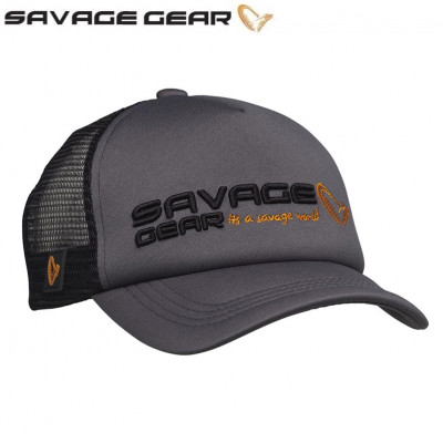 Бейсболка Savage Gear Classic Trucker Cap One Size Sedona Grey